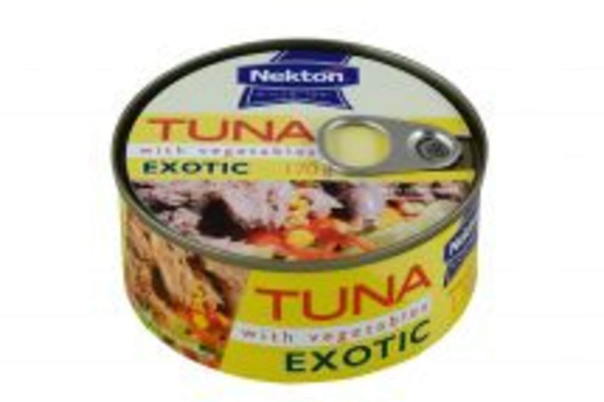 E-shop Nekton Tuniak kúsky so zeleninou EXOTIC 170 g
