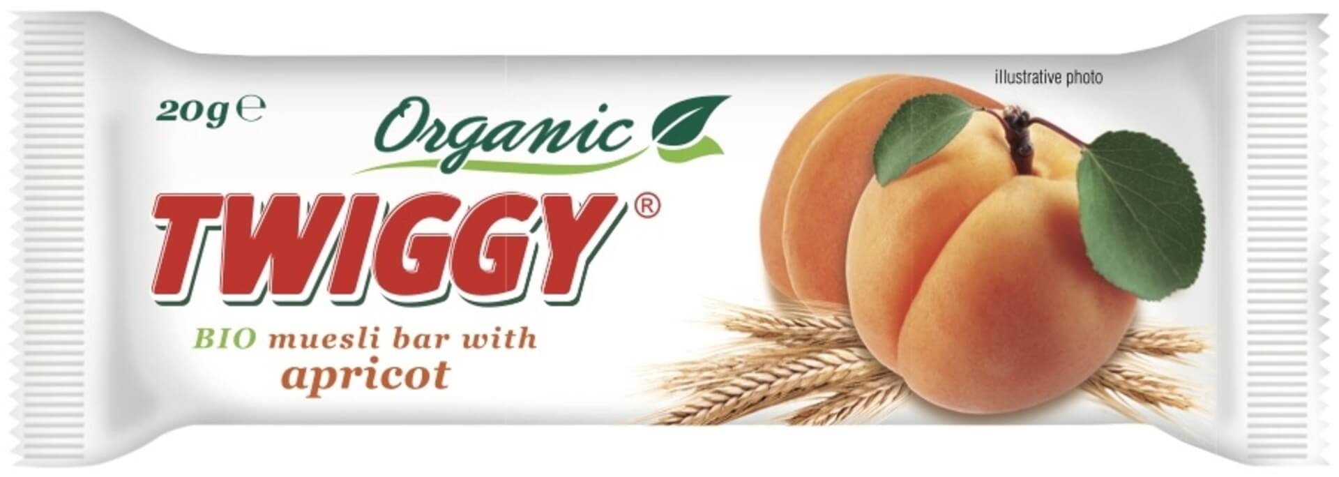 E-shop Twiggy Müsli organic s marhuľami 20 g BIO