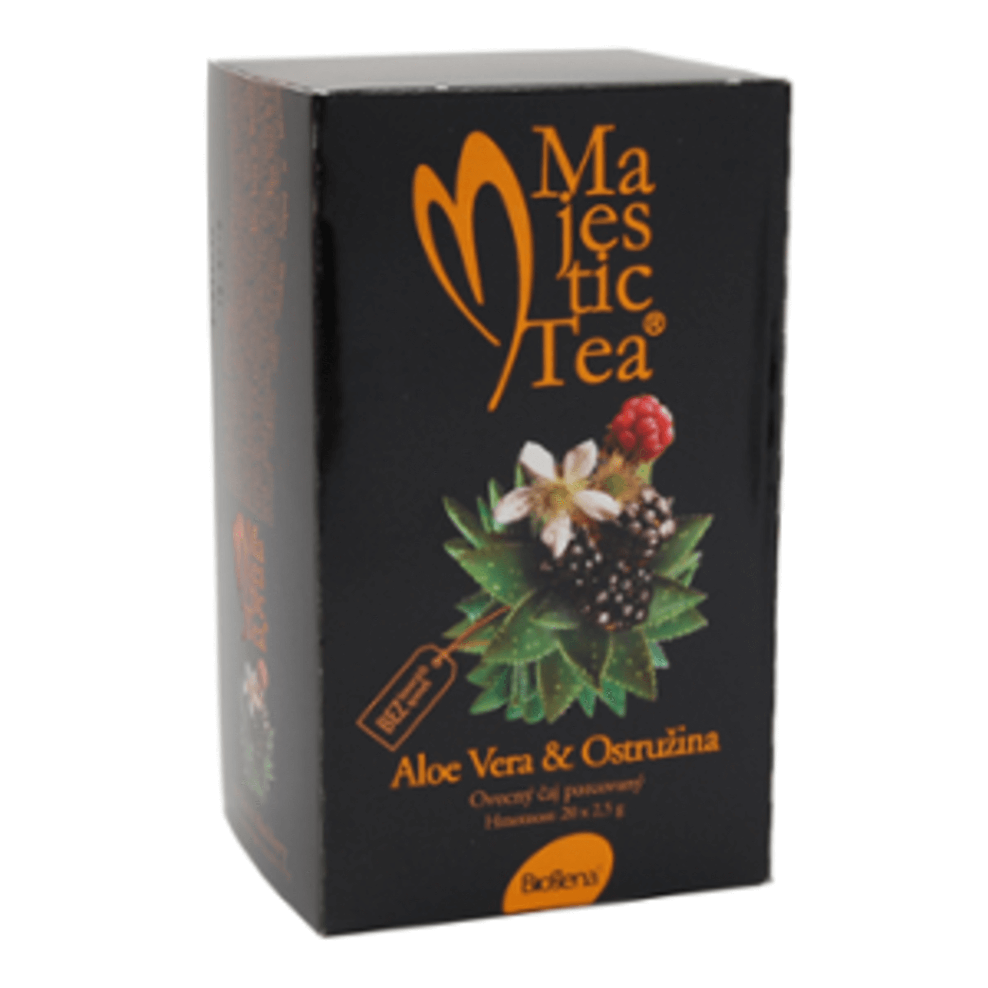 E-shop Biogena Čaj Majestic Tea Aloe Vera &amp; Ostružina 20 x 2,5 g