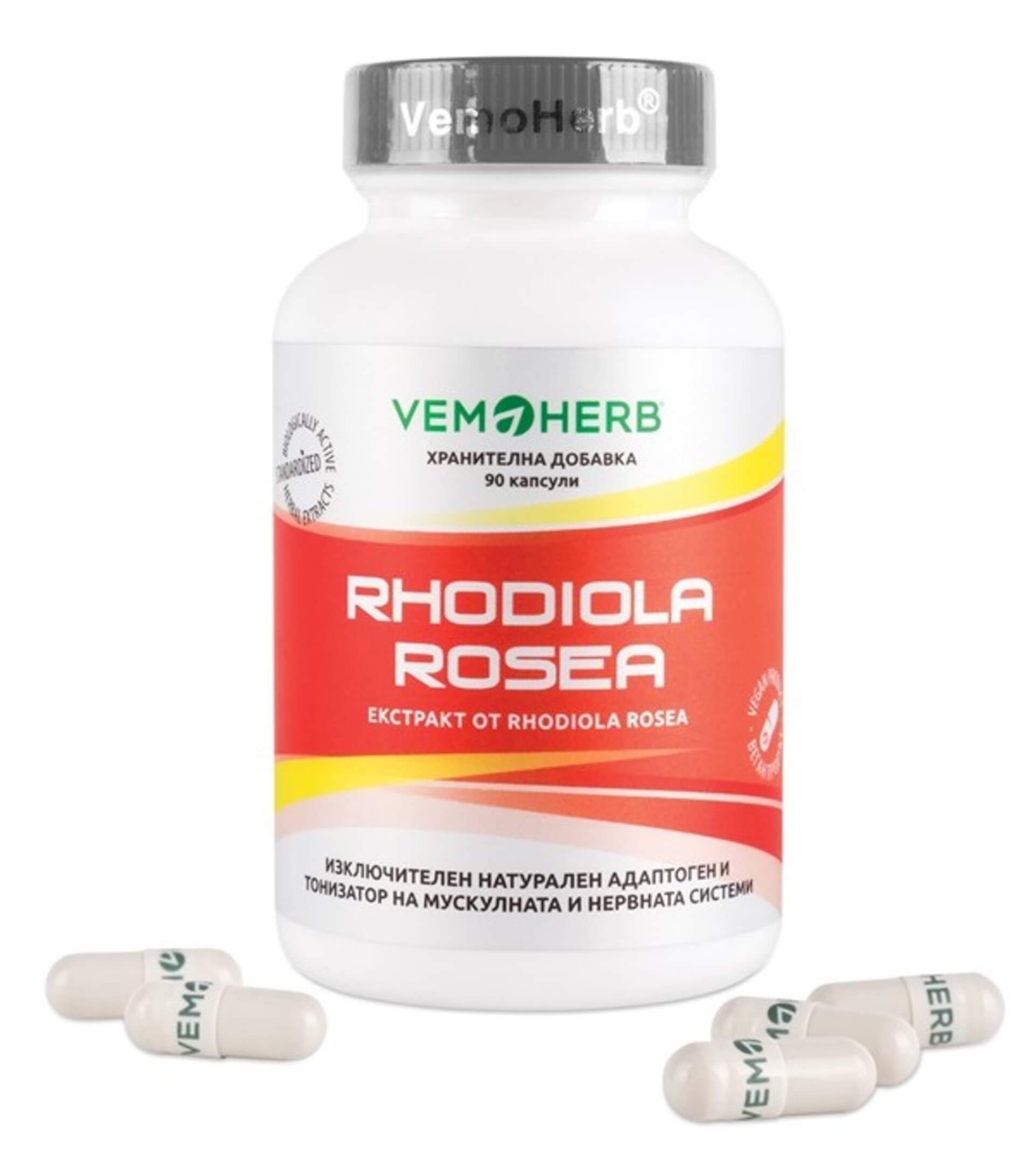 E-shop VemoHerb Rhodiola Rosea 90 kapsúl