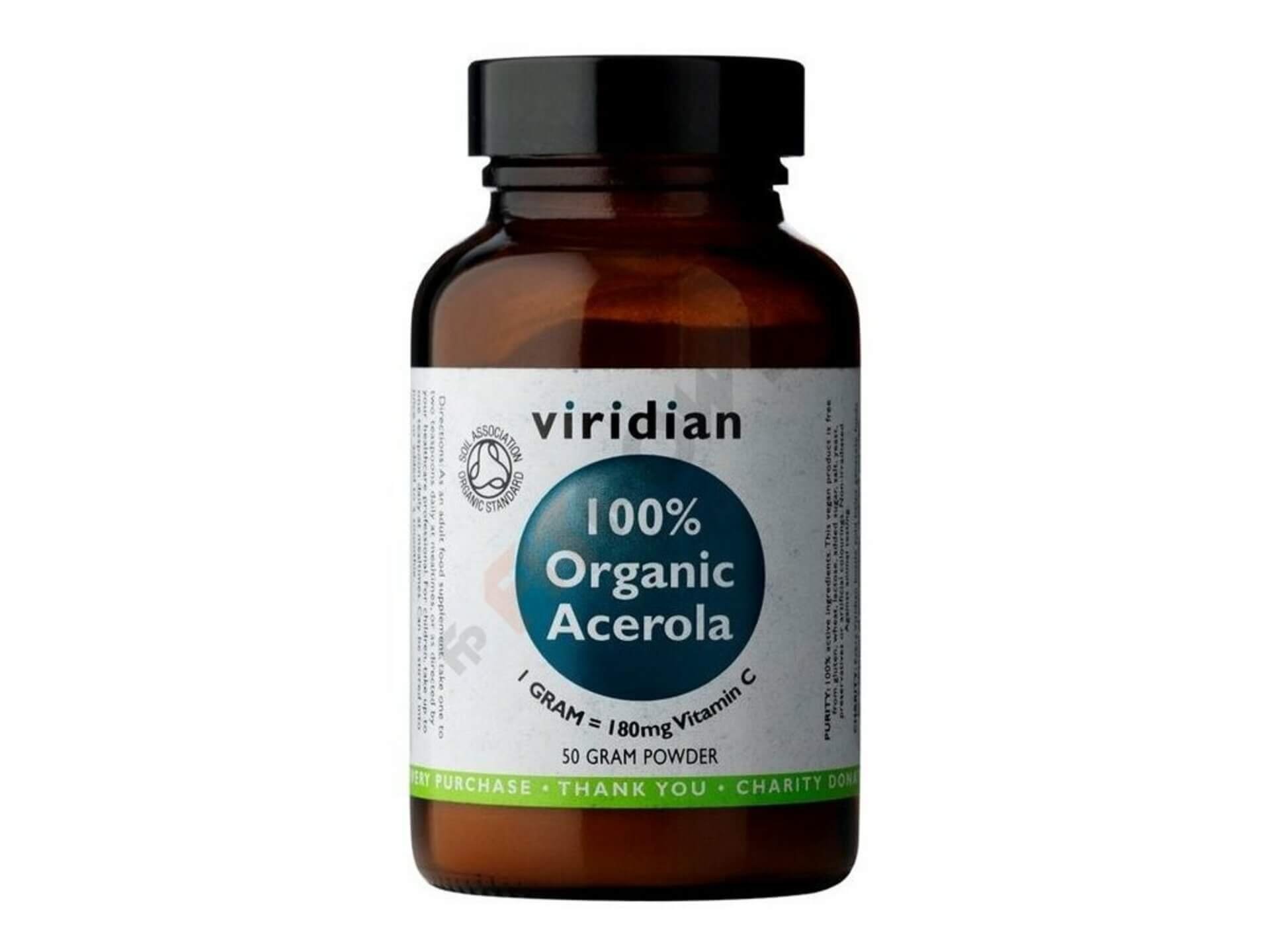 E-shop Viridian Acerola organic 50 g