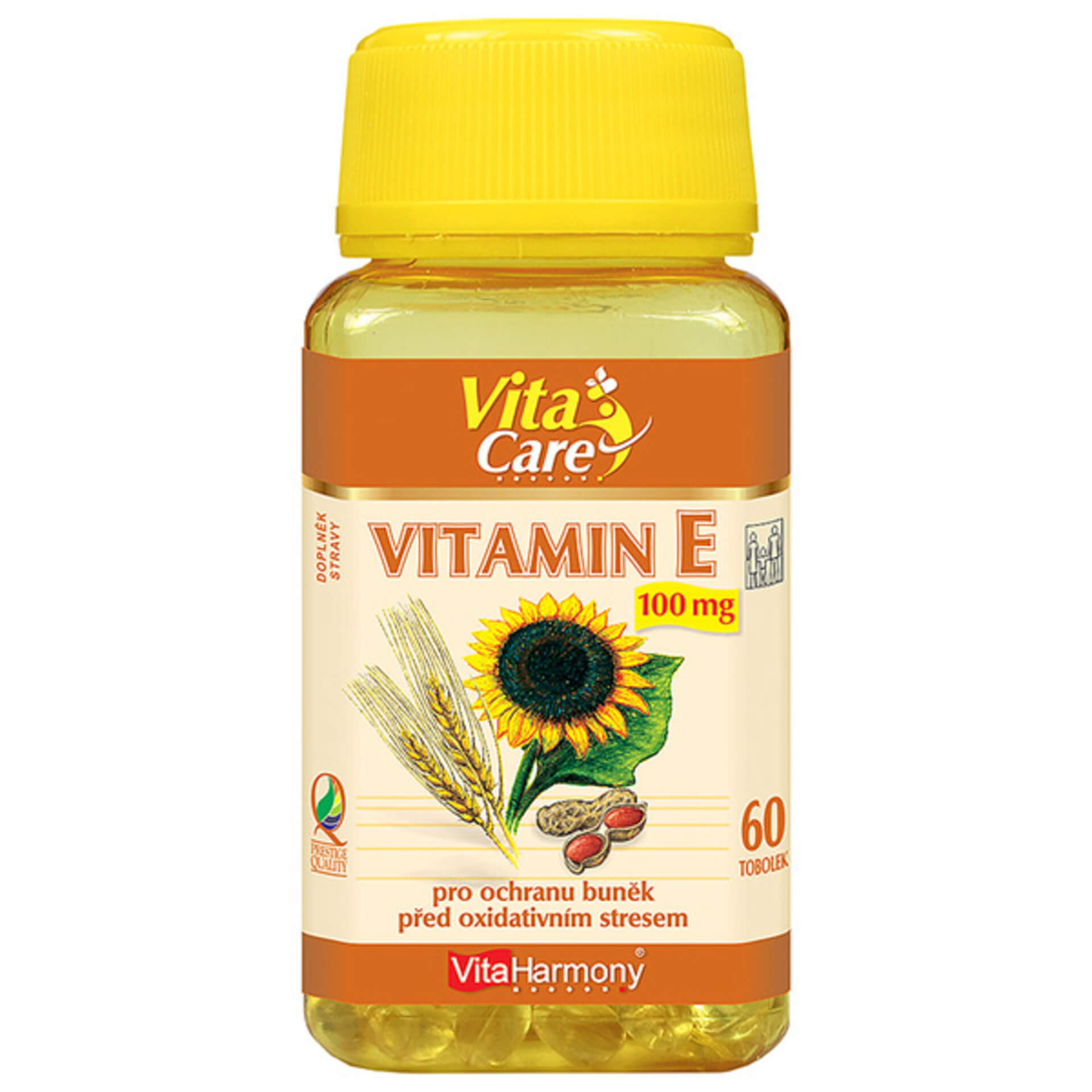 E-shop VitaHarmony Vitamín E 100 mg 60 tabliet
