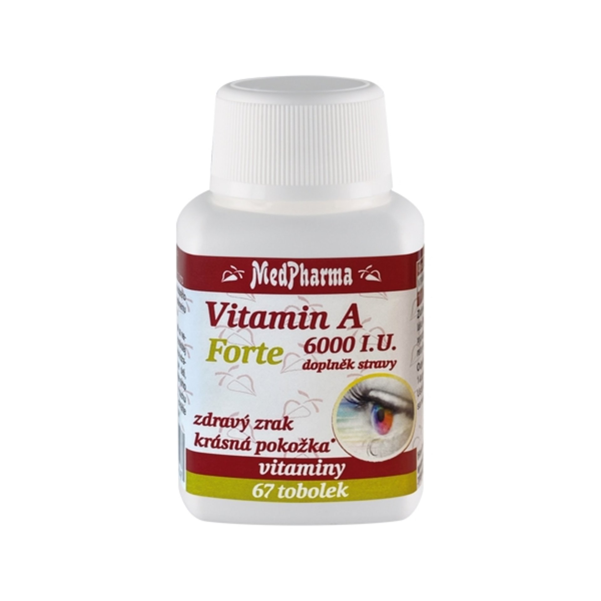 E-shop MedPharma Vitamín A 6000 I.U. Forte 67 tabliet