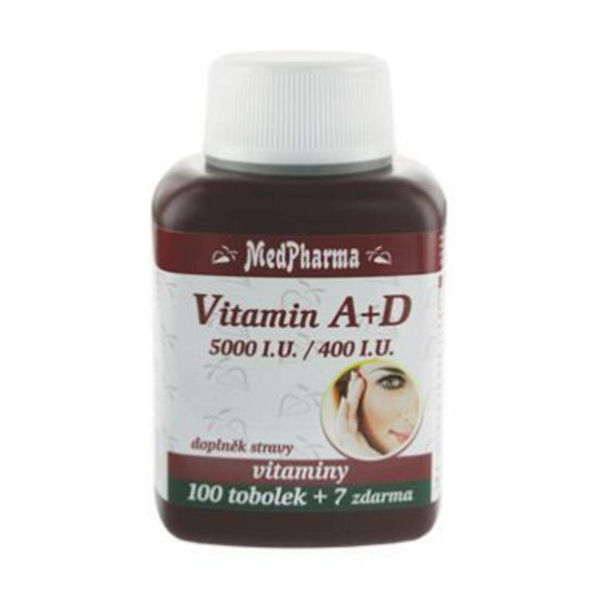 E-shop MedPharma Vitamín A + D 107 tablet
