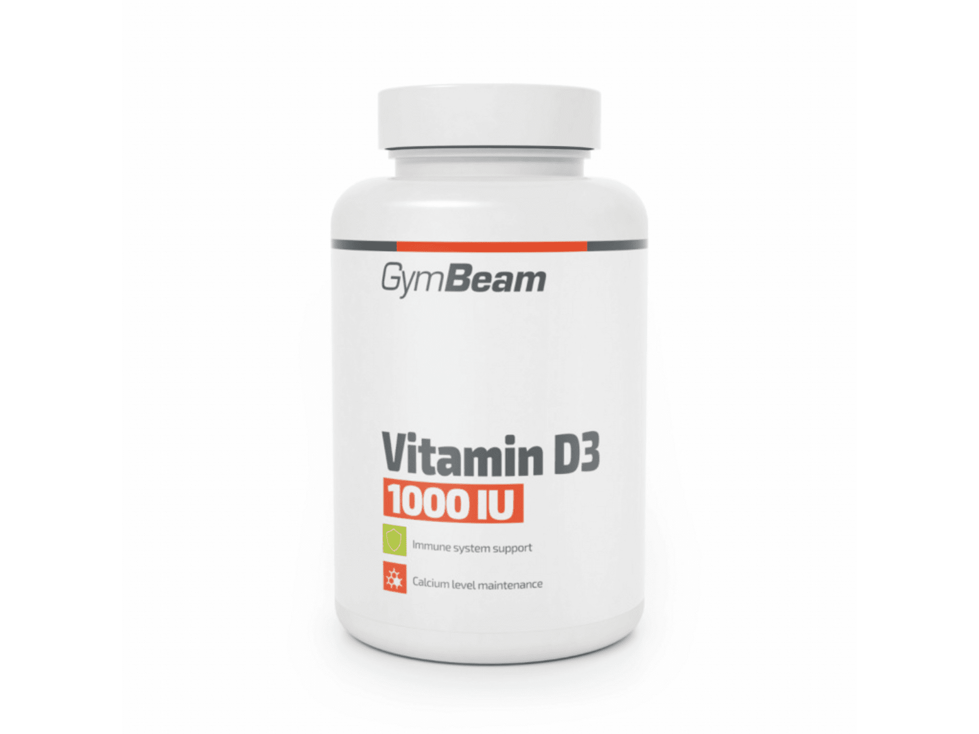 E-shop GymBeam Vitamín D3 1000 IU 60 kapsúl