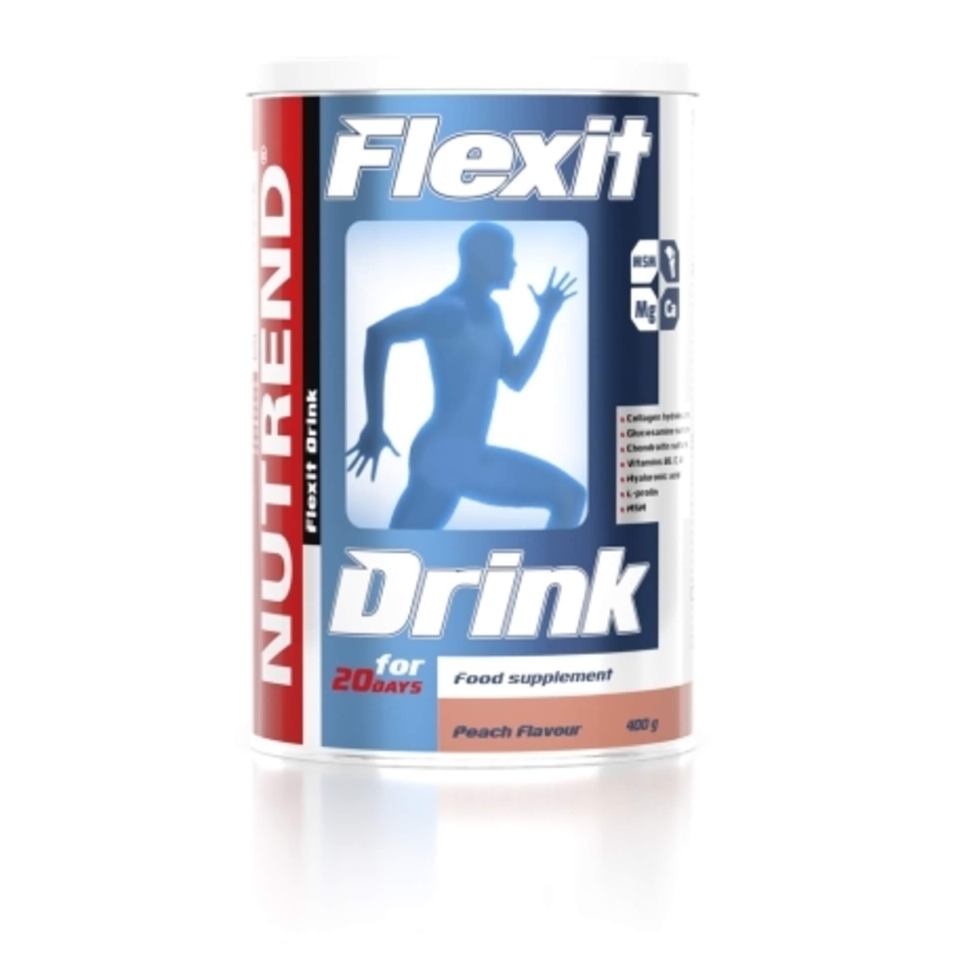 Nutrend Flexit Drink 400g - broskyňa