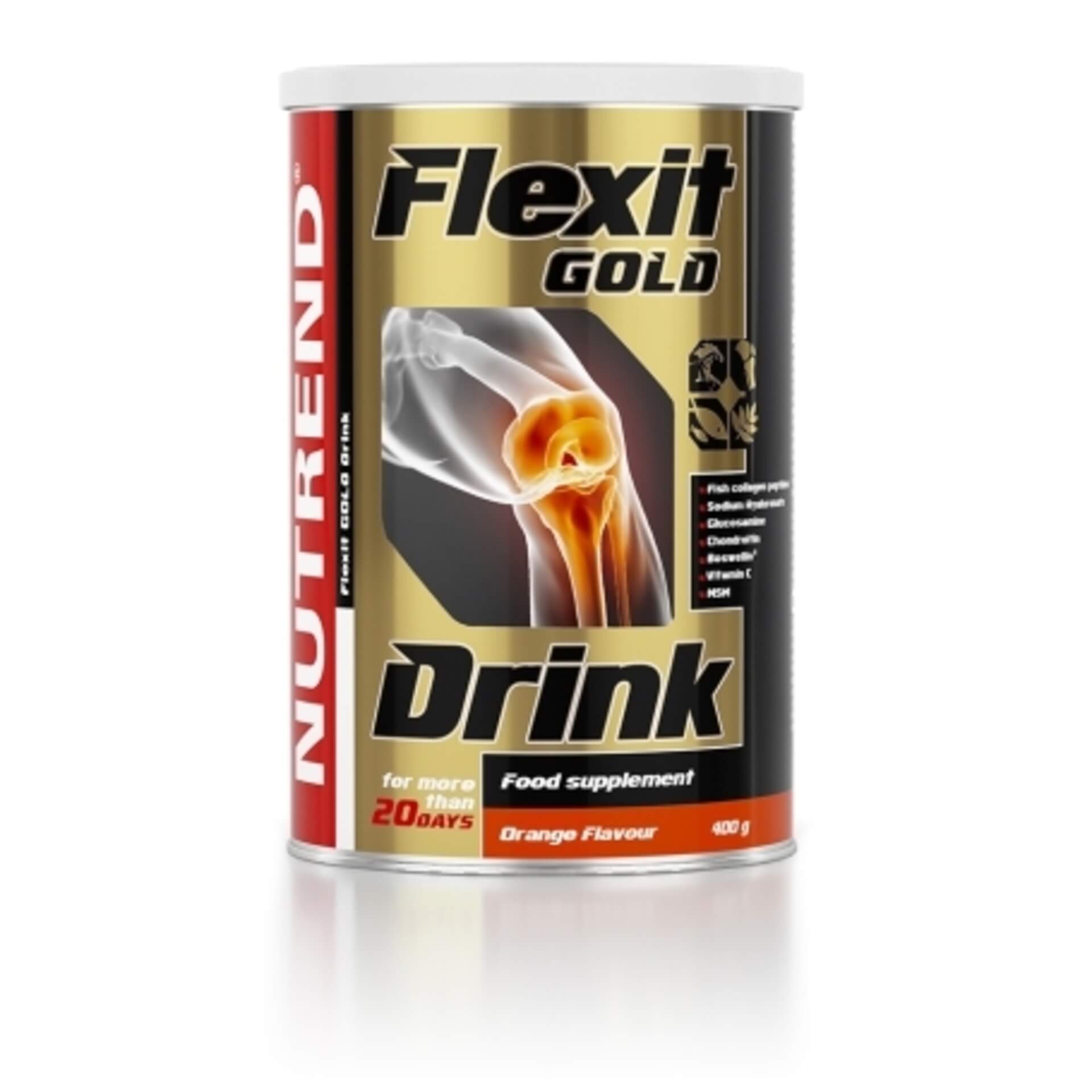 Nutrend Flexit Gold Drink 400 g - pomaranč