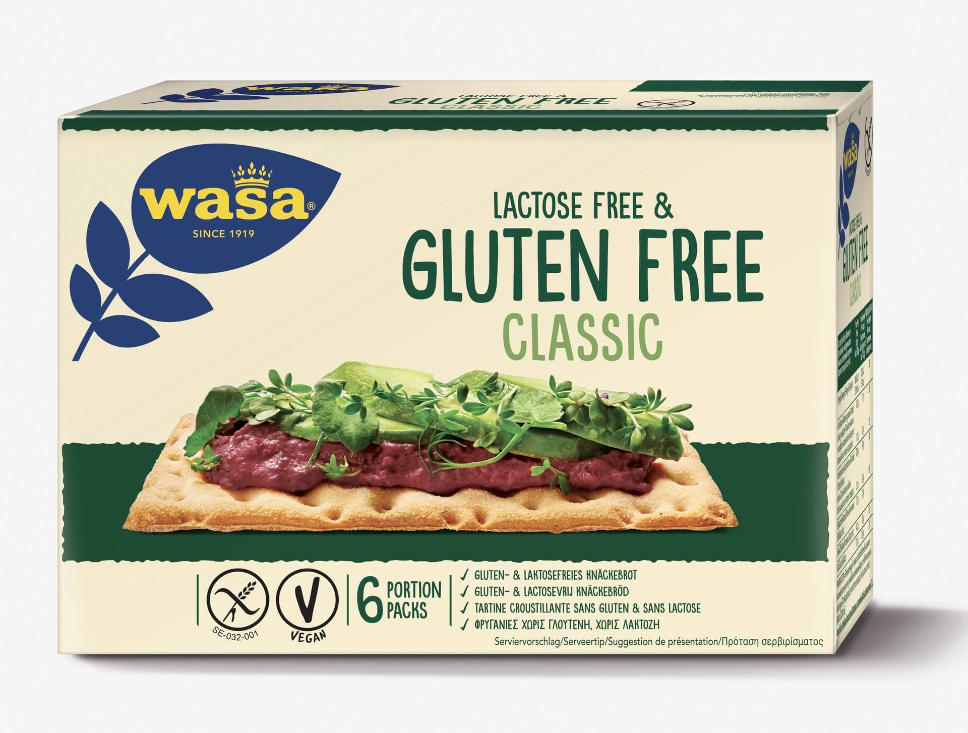 E-shop Wasa Glutén free 240 g