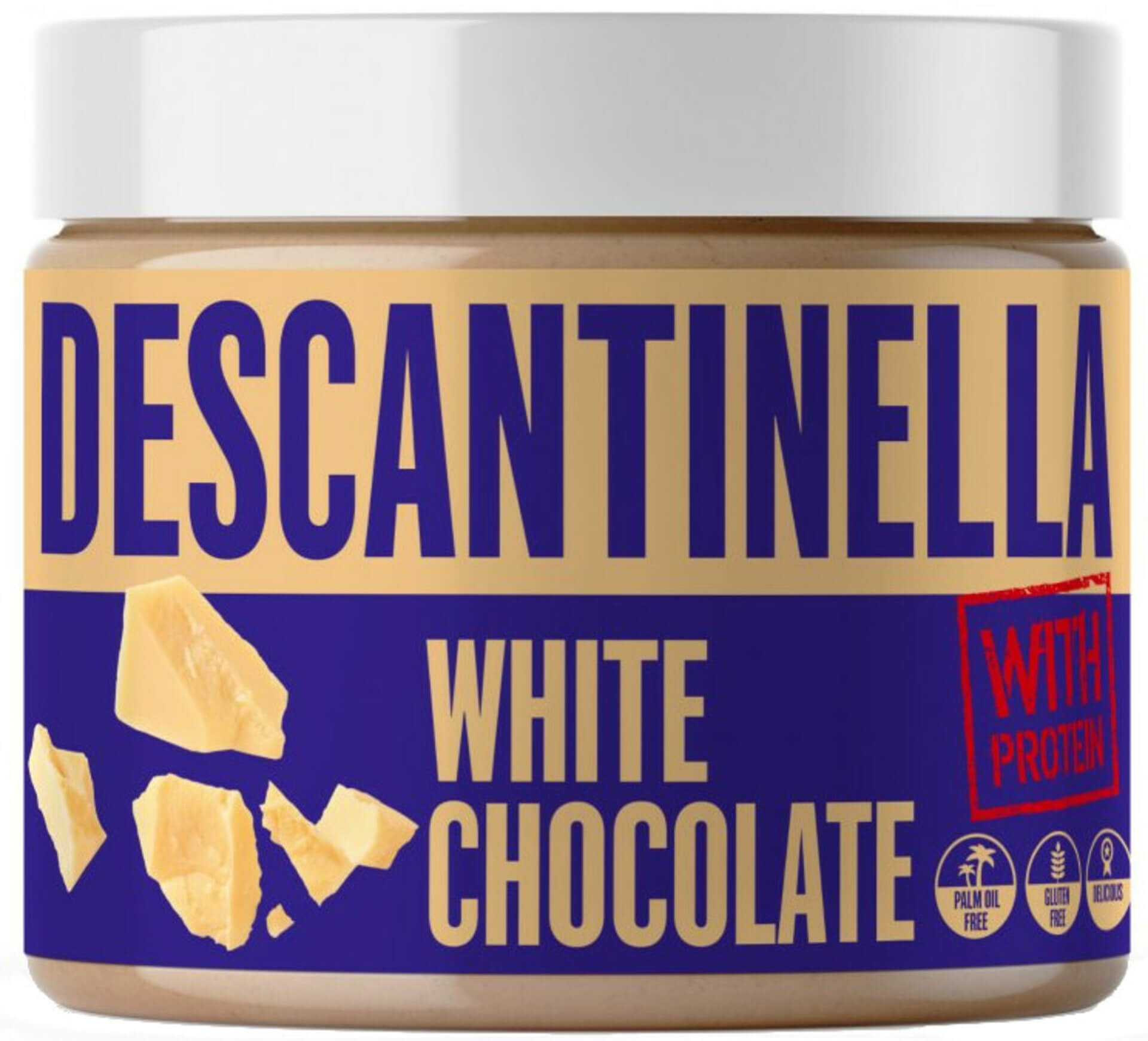E-shop Descanti Descantinella Orieškový krém biela čokoláda 300 g