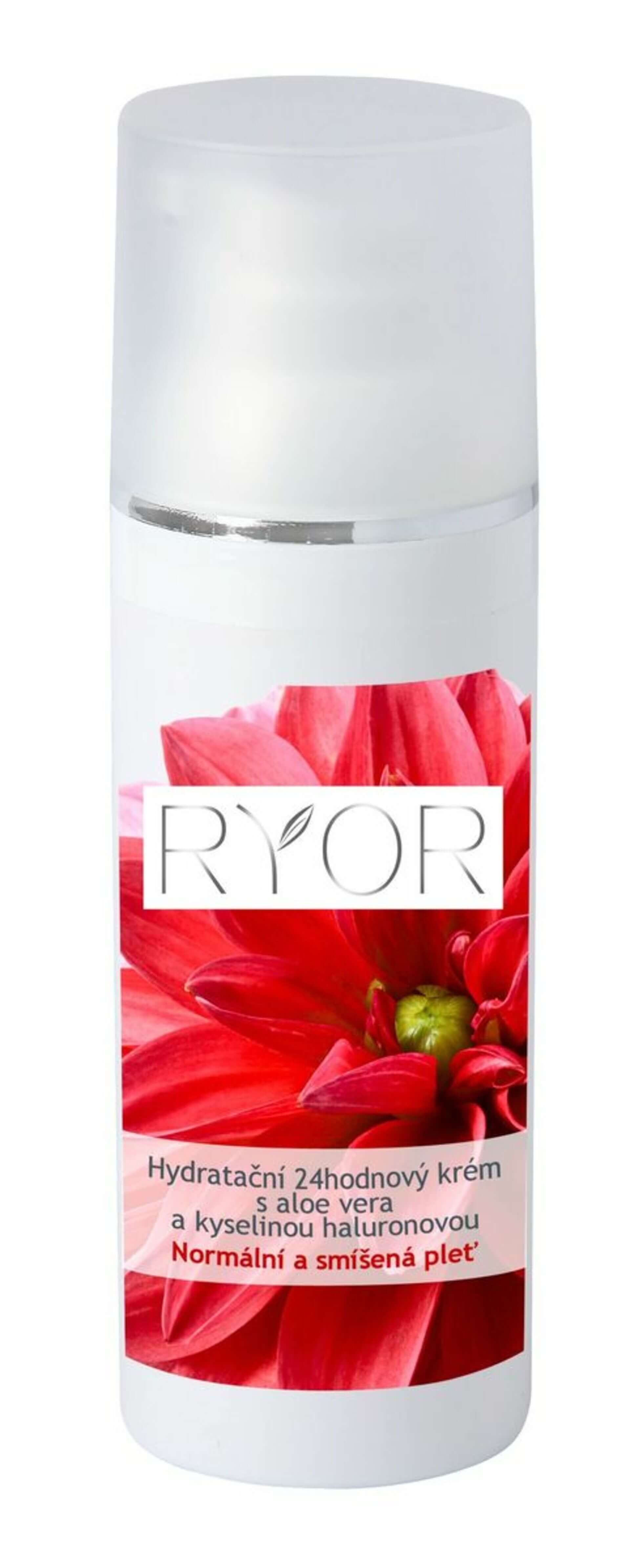 E-shop RYOR Hydratačný 24hodinový krém s aloe vera a kyselinou hyalurónovou 50 ml