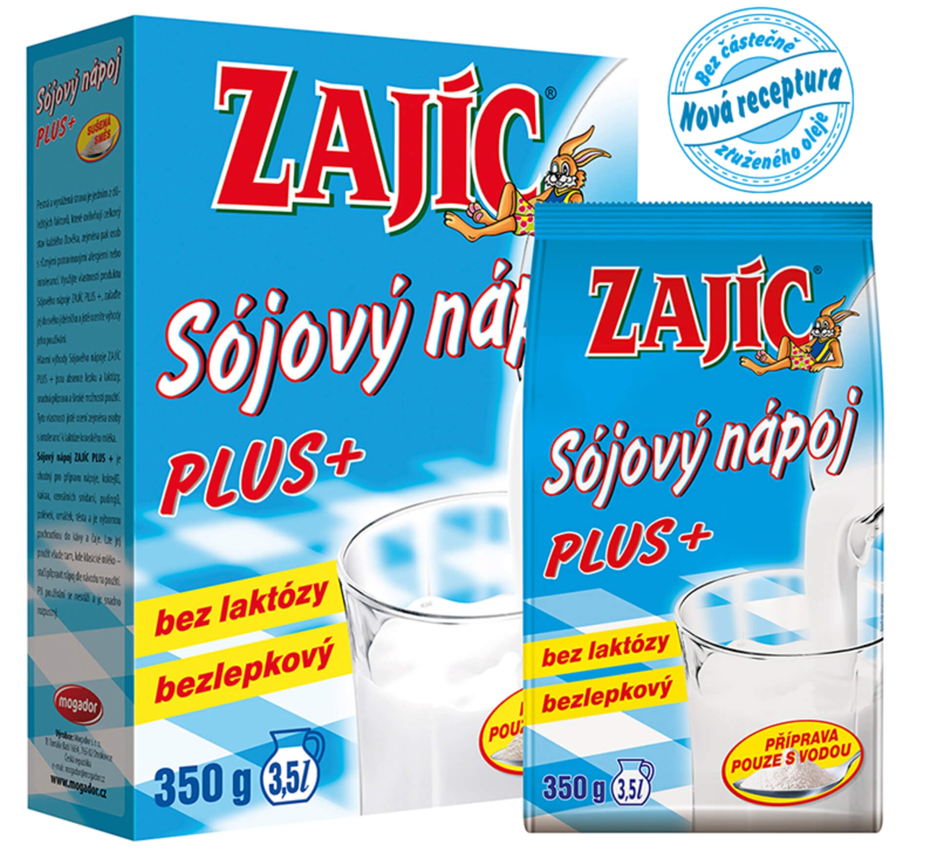 E-shop Mogador Zajac Sójový nápoj plus + 350 g