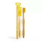 Nordics Bambusová zubná kefka pre dospelých - žltá 1 ks