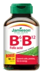 Jamieson Vitamíny B6, B12 a kyselina listová 110 tabliet (4 mesiace)