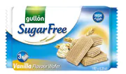 Gullón Vanilla waffer oblátky s vanilkovou príchuťou bez cukru 180 g