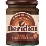 Meridian arašidové-kakaové maslo 280 g