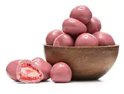 GRIZLY Lyofilizované jahody v čokoláde Ruby 250 g