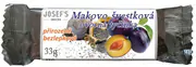 Josef´s snacks Makovo slivková bez lepku 33 g