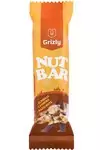 GRIZLY Nut bar mandle-kešu-lieskové orechy 40 g