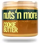 Nuts & more More Arašidové maslo Cookie Butter s proteínom 454 g