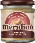 Meridian Kešu maslo chrumkavé 170 g
