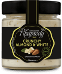 Chocolate Rhapsody Crunchy Almond & White Chocolate BIO 200 g