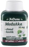 MedPharma Medovka 50 mg + chmeľ + valeriána 67 tablet