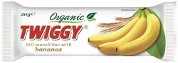 Twiggy Müsli organic s banánmi 20 g BIO