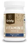 GRIZLY Vitamín D3 2000IU 90 kapsúl