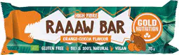 Gold Nutrition Raaaw bar čokoláda a pomaranč BIO 35 g