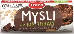 Emco Ovsené sušienky čokoládové 150 g