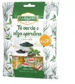 Carraro Cukríky zelený čaj a spirulina 100 g