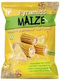 Popcrop Bezlepkové Maize kukuričné pyramídky s ryžou a himalájskou soľou 25 g