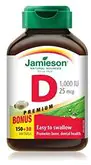 Jamieson Vitamín D3 1000 IU 150 + 30 kapsúl zadarmo (6 mesiacov)