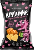 Kimifinne Snack srdiečka slaný karamel BIO 30 g