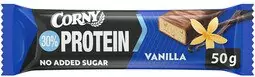 CORNY Protein 30 % proteinová tyčinka vanilka 50 g