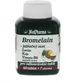MedPharma Bromelain 300 mg + jabl.ocet, lecitín, kelp, B6 - 67 tabliet