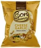 Bon Chance Chlebové chipsy s cesnakom a syrom 60 g