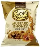 Bon Chance Chlebové chipsy s medom a horčicou 120 g