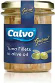 Calvo Filety z tuniaka v olivovom oleji 180 g sklo