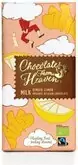 Chocolates From Heaven Mliečna čokoláda so zázvorom a citrónom 37% BIO 100 g