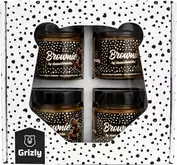 GRIZLY Darčekový set Brownie by @mamadomisha 4×250 g
