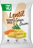 FreeYu Lentil multigrain snack Green Onion 70 g