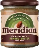 Meridian Mandľové maslo chrumkavé 170 g