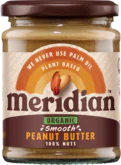 Meridian Organic Arašidové maslo jemné 280 g