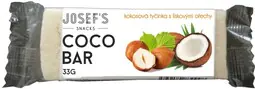 Josef 's snacks Kokosová tyčinka s lieskovým orechom 33 g