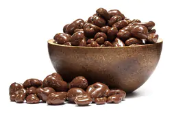 GRIZLY Arašidy v mliečnej čokoláde 500 g