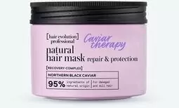 Natura Siberica Hair Evolution Prirodná regeneračná vlasová maska Caviar Therapy 150 ml