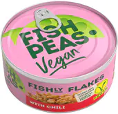 Fish Peas Vegánske kúsky z hrachovej bielkoviny s chilli 140 g