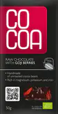 Cocoa Čokoláda s goji BIO RAW 50 g
