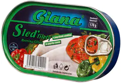 Giana Sleď filety v paprikovej omáčke 170 g